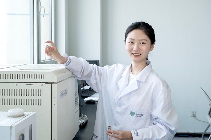 Laboratory technicians performing quality control tests