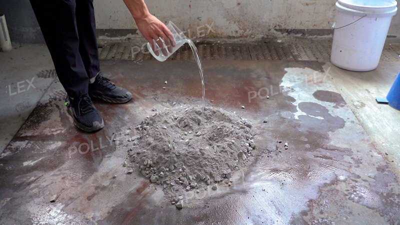 Pollyflex Concrete Experiment