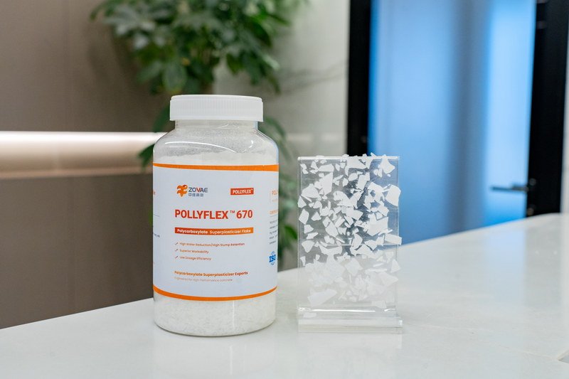 ZOVAE Polycarboxylate Superplasticizer Flake POLLYFLEX™ 670 product