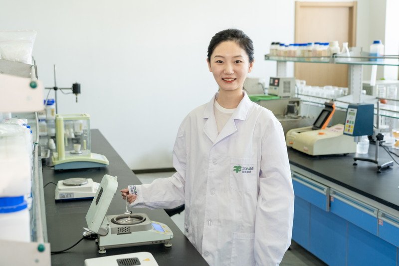 Engineers performing lab tests