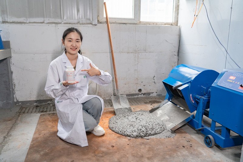 Engineers reviewing additive formulations and production data