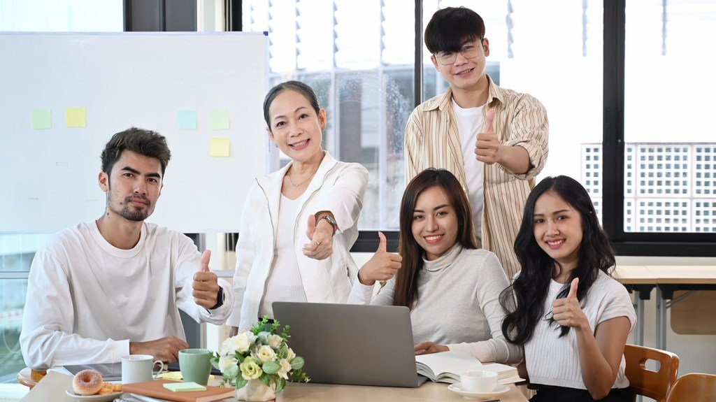 Professional business meeting